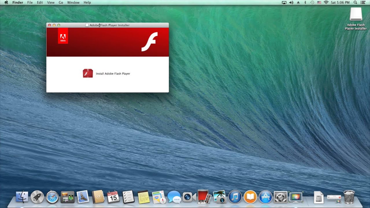 Adobe flash mac os